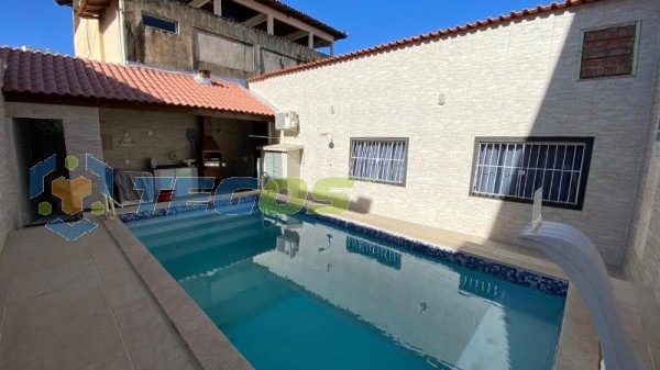 VENDO CASA LINEAR COM 3 QTOS, STE, PISCINA E CHURRASQUEIRA Foto 1